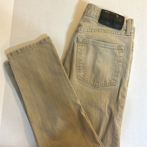 Eddie Bauer tan denim jeans 33 X 32 slim fit. - Picture 5 of 5